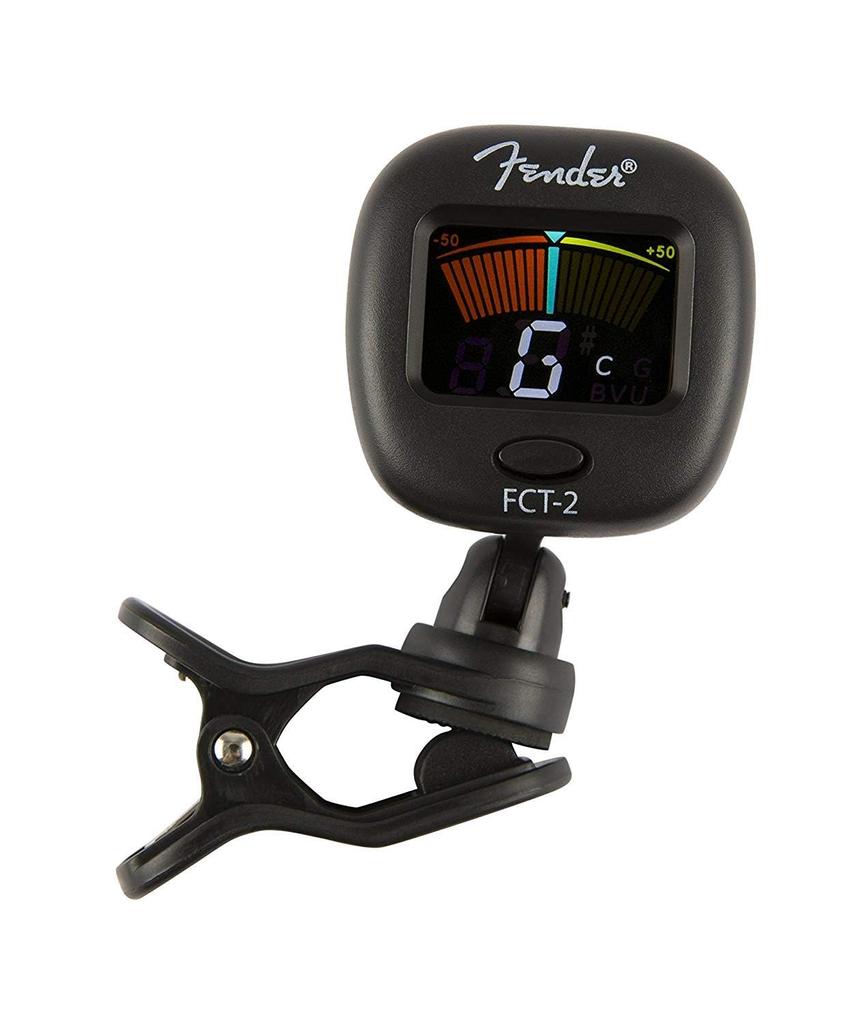Fender Klipp-on Stemmeapparat Pro Farge Stemmeapparat Fender® FCT-2 Klipp-på