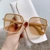 Women's Trendy Photochromic UV Protection Retro Square Sunglasses