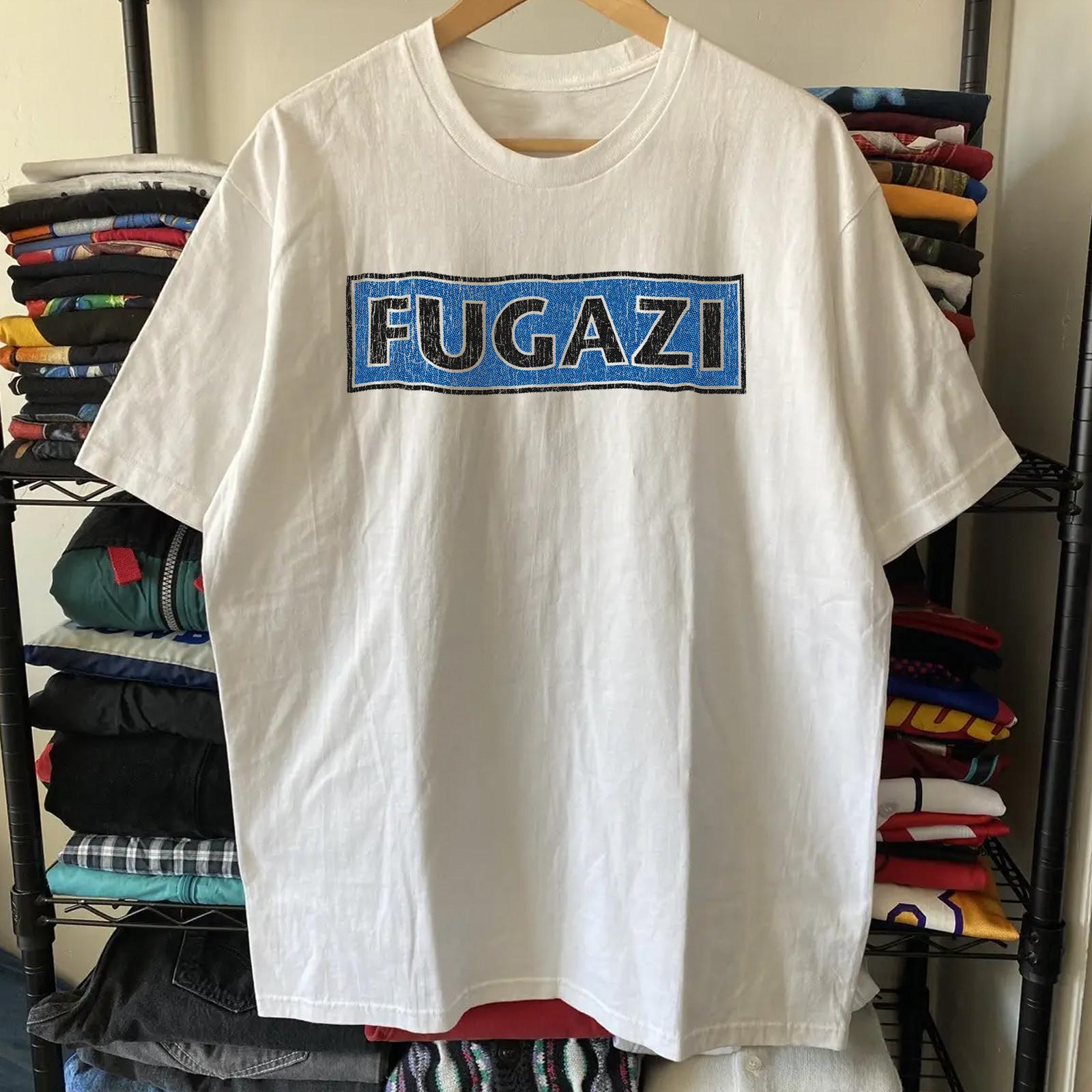 Fugazi Aged T-Shirt White M S