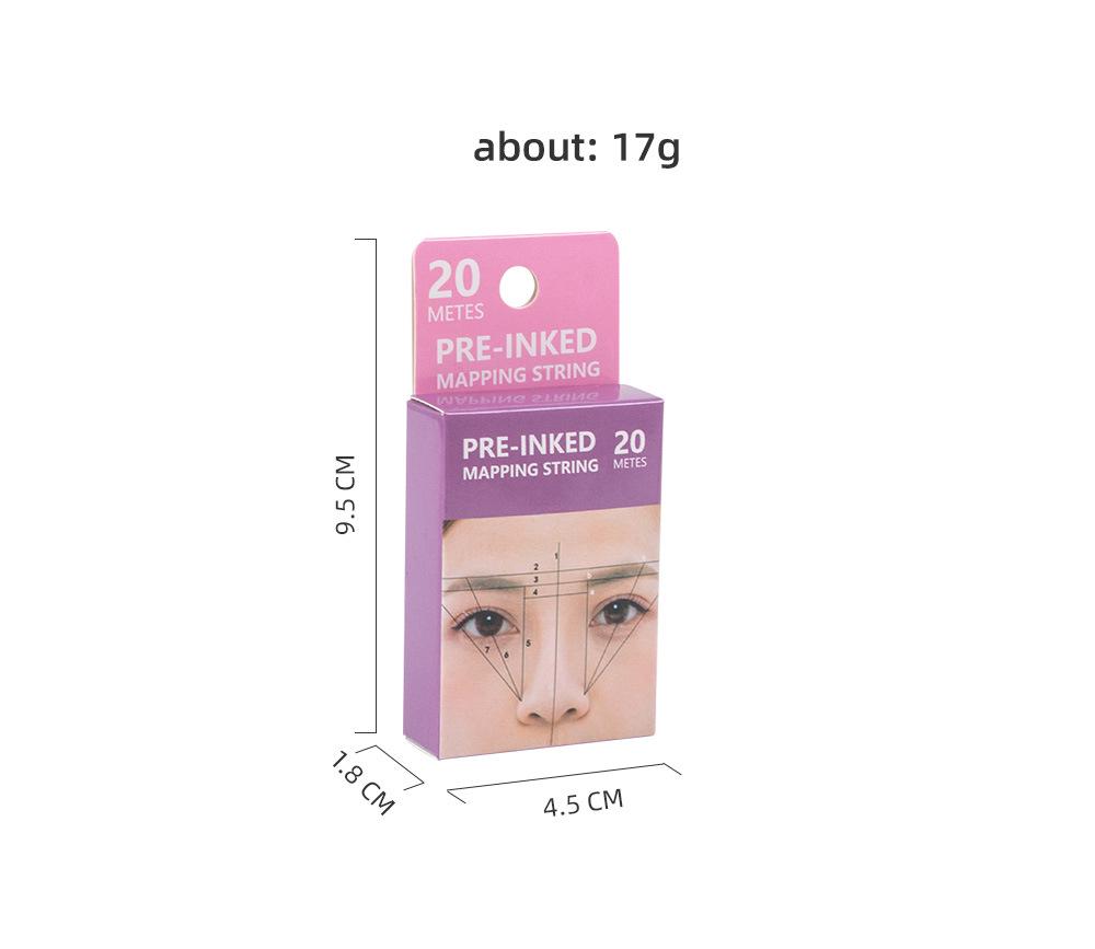 20m Hot-Sale Eyebrow Tattoo Ruler with Inkbox Mapping String