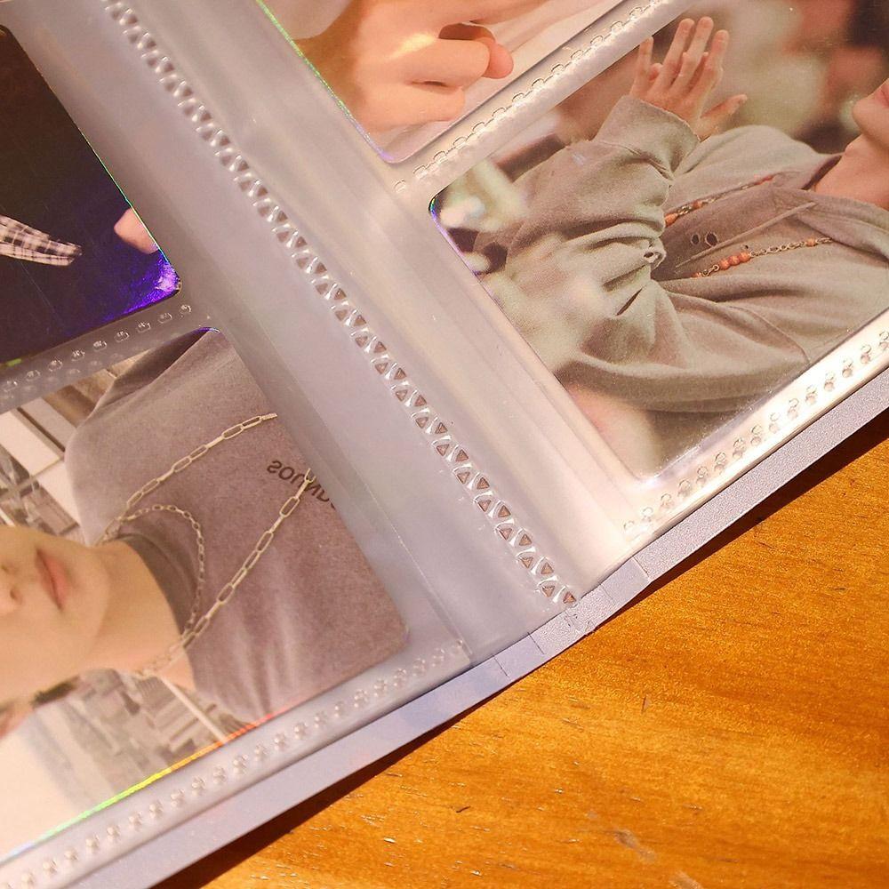 3palcové album na pohlednice 120 slotů držák na karty fotoalba pro Polaroid fotografie