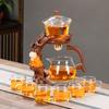 Household Glass Kung Fu Teapot Magnetic Brewing Tool Lazy Automatic Tea Set