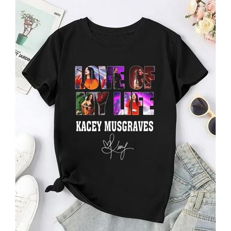 Kacey Musgraves Black 100% Cotton Size S-345XL Shirt Gift For Fan KK251 S