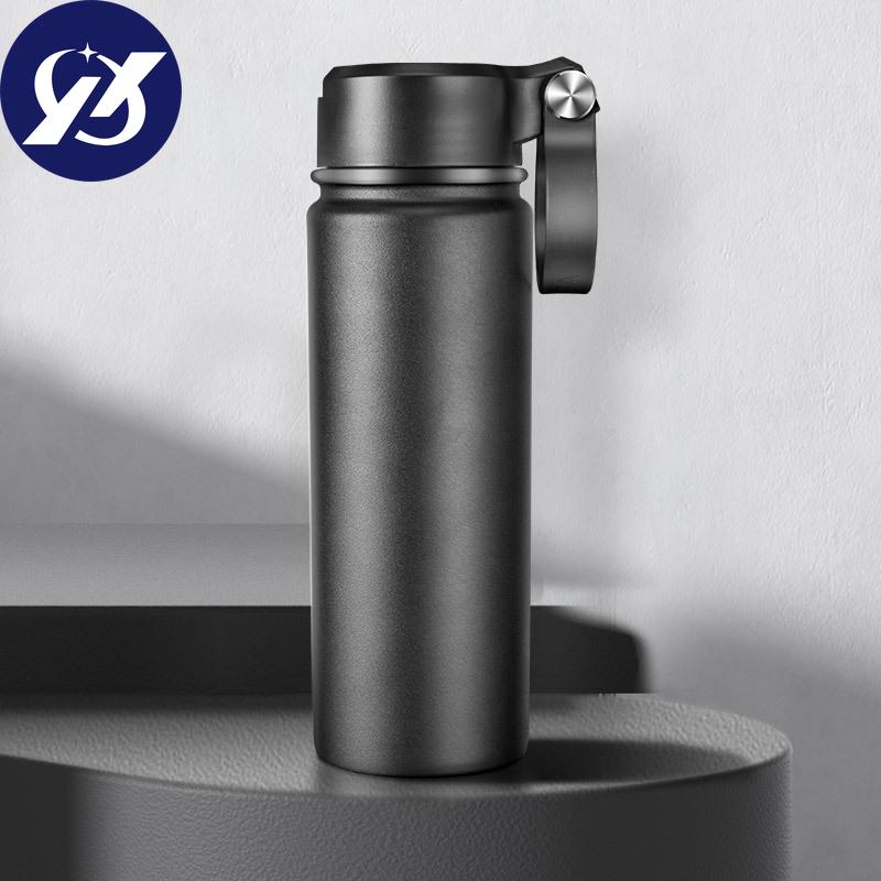 Car Cup Sports Outdoor Stainless Steel Large-capacity Water Glass Straw Mug