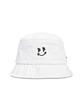 BLACKBLOND Vividi Smile Logo Denim Bucket Hat (White)