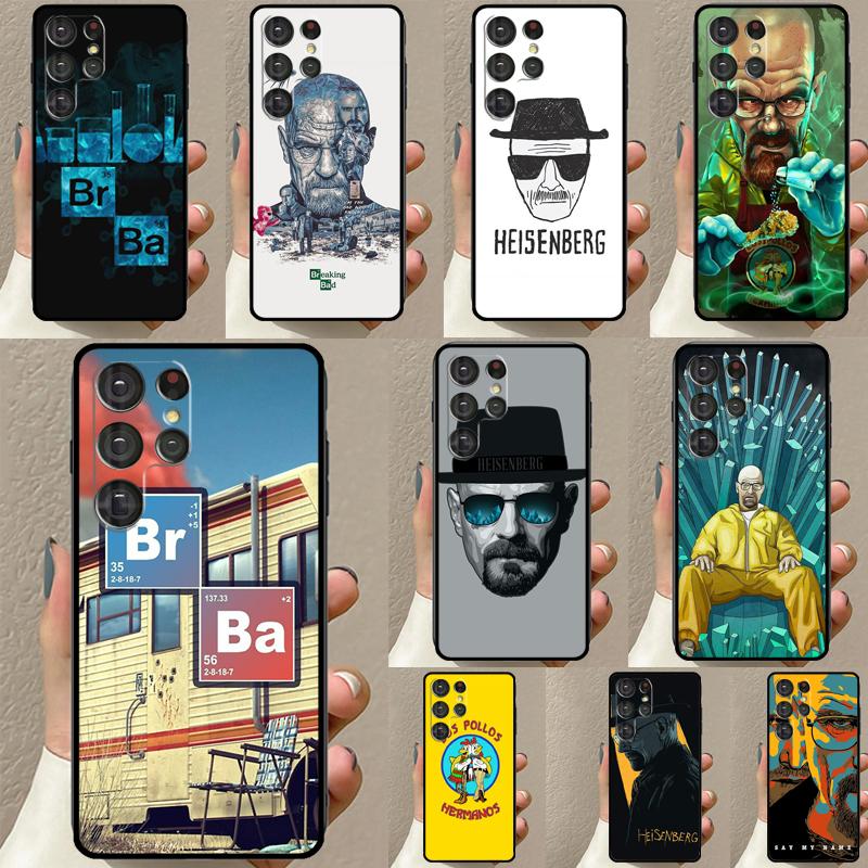 Heisenberg Breaking Bad Case For Samsung Galaxy S23 S10 S9 S8 Note 10 Plus Note 20 S22 Ultra S20 FE S21 FE Phone Cover