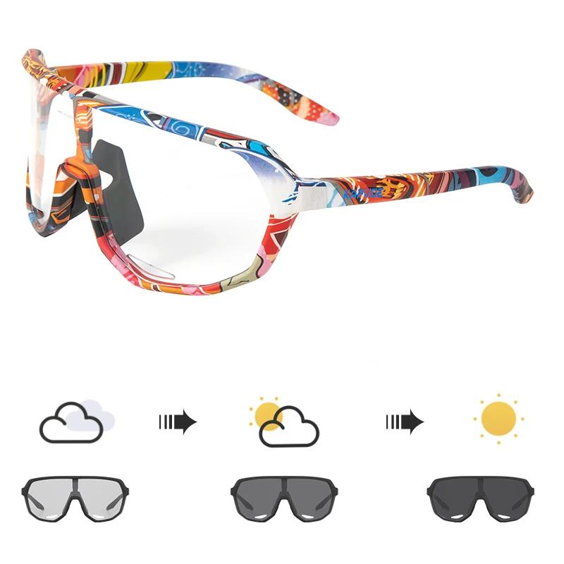 Ochelari de ciclism Kapvoe Aurii Fotocromatici Femei Lux pentru Bărbat Ochelari Condus Pescuit Modă Călătorie Golf Femei Ochelari Bicicletă