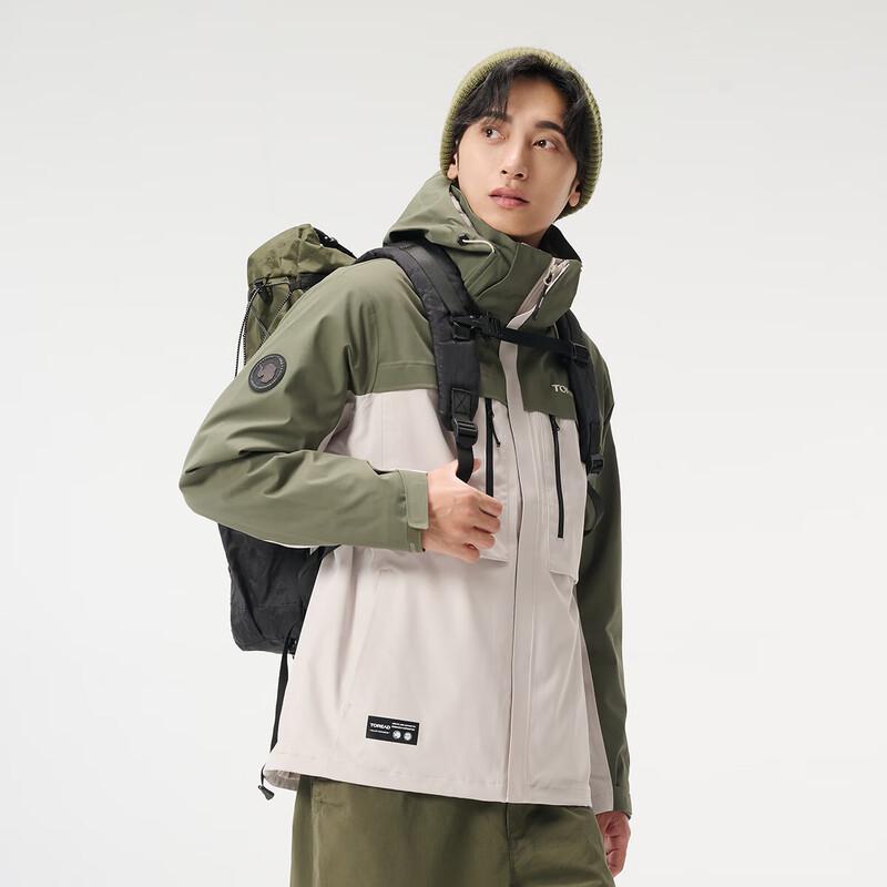 Toread Men s 3-in-1 Waterproof Fleece Jacket