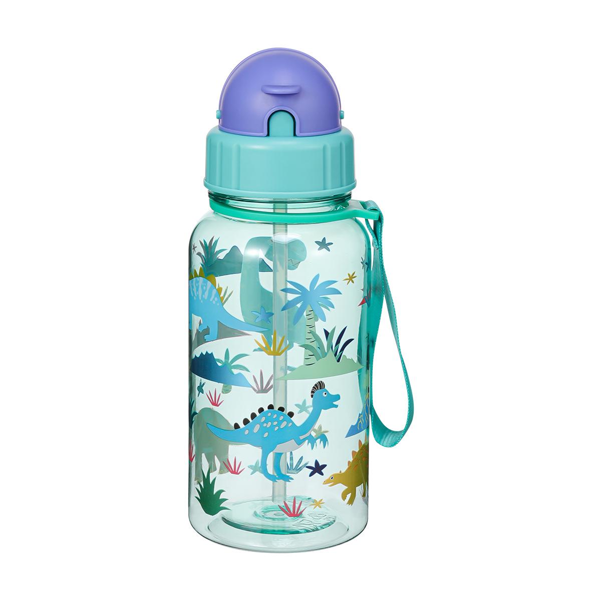 

2025 Leak-Proof Cartoon Design Kids Water Cup: Portable for School 500ml зелений