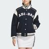 Adidas Originals Collegiate Bomber Jacket Women Jacket Deep-Navy-Blue Cream JD6379