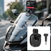 Aluminiumlegierung Motorrad Windschutzscheiben Clip Halter Halterung Kamera Halterung Universelles Motorrad Zubehör Für GoPro DJI OSMO Insta360 Sport Action Kamera