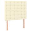 Tête de lit - MAISON EXCLUSIVE - 80x5x118/128 cm - Similicuir - LED intégrée - Hauteur réglable