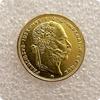Antique 1892 Austrian Brass Commemorative Coin #585