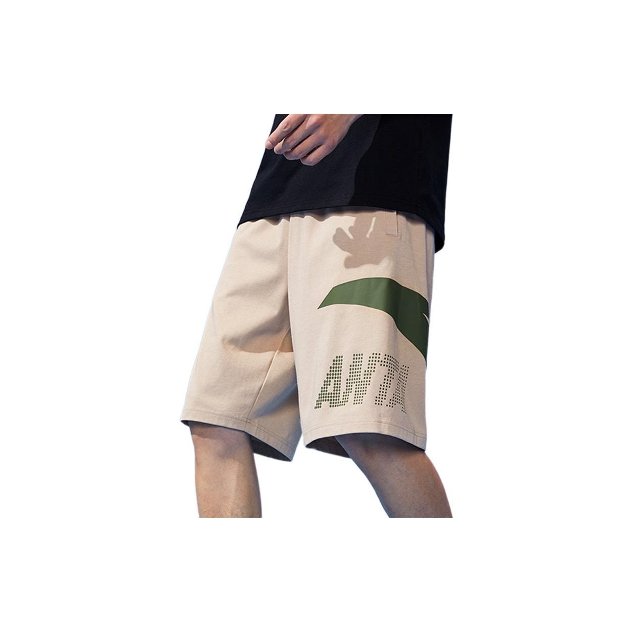 

Anta SS22 Logo Casual Sports Five-Point Shorts Unisex shorts Gray 952228788-3 XL