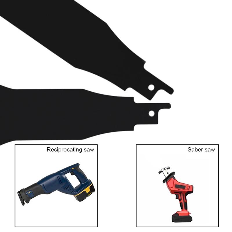 4-Piece Reciprocating Saw Scraper Blades, High Carbon Steel Tile Cleaning Tool For Removing Mortar And Adhesive From Ceramic Wal