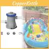 Inflatable Pool Filter Cartridge For Large Swimming Pools With Pump And