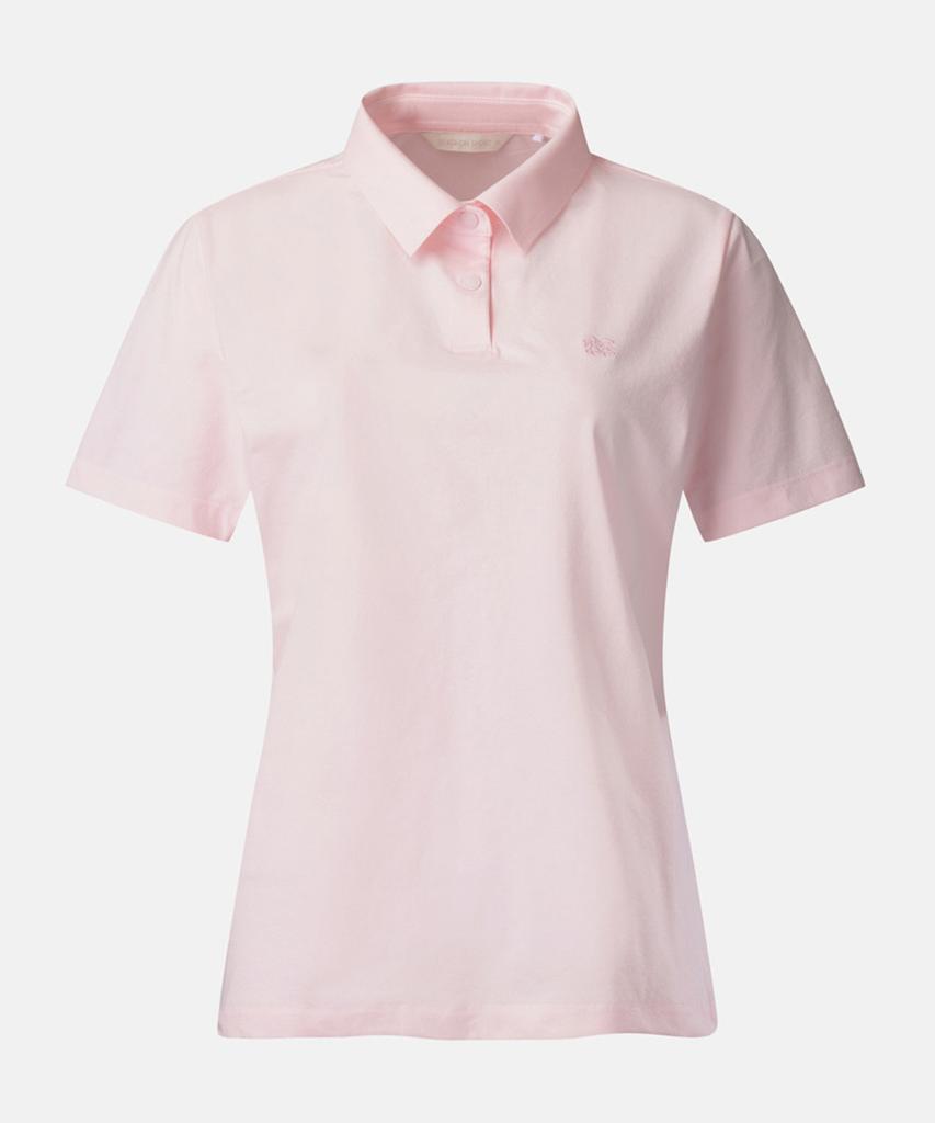 Koolongseupocheu Women'S Hot Melt Polo Short Sleeve T-Shirt Tvtcm26506Cpi