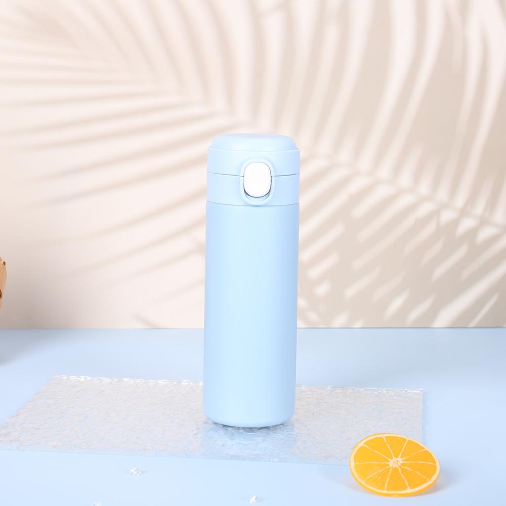 320ML Stainless Steel Thermal Mug Office Home Thermos Cup Bouncing Cover Vacuum Flask Thermos Cup Coffee Tea Milk Thermo Bottle