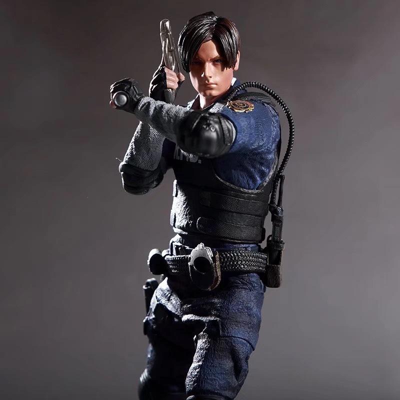 Gift For Fans 30Cm Leon Kennedy Jill Valentine Ada Wong Figure Pvc Game Figurine Desktop Decor Collection Model Toy