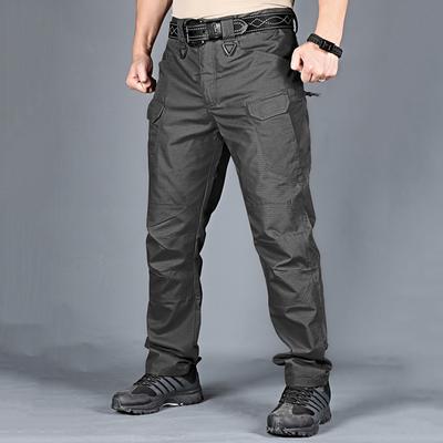 Men's Multi-pocket Military Pants Tactical Trousers Cargo Pants Breathable Work Pants