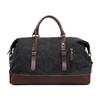 Unisex Large Capacity Canvas Travel Bag: Convertible Handbag, Shoulder Bag, Crossbody & Luggage for Casual Use.