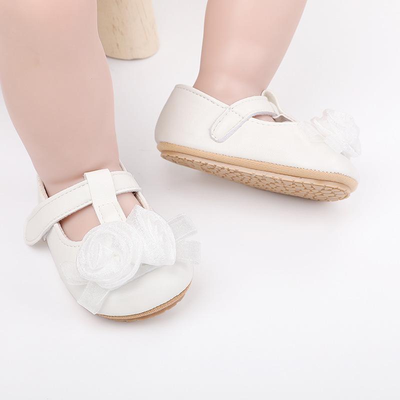 Spring & Autumn Princess Baby Walker Shoes for 0-1 Year Olds