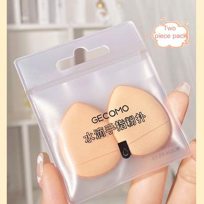 Mini Finger Puff Fondotinta Cipria Fard Spugne per il trucco Pennello Viso Correttore Crema Trucco Strumenti cosmetici per le donne