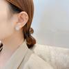 Elegant Korean Style Square Diamond Earrings for Women - S925 Silver Needle