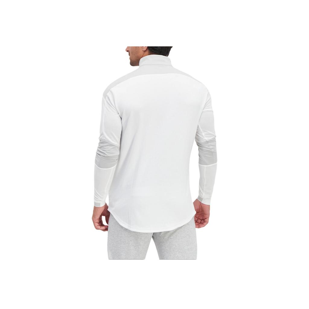 Puma Fit Half Zipper Training Sweatshirt Comfortable Casual Long Sleeve T-Shirt Men Tops White 656475-04