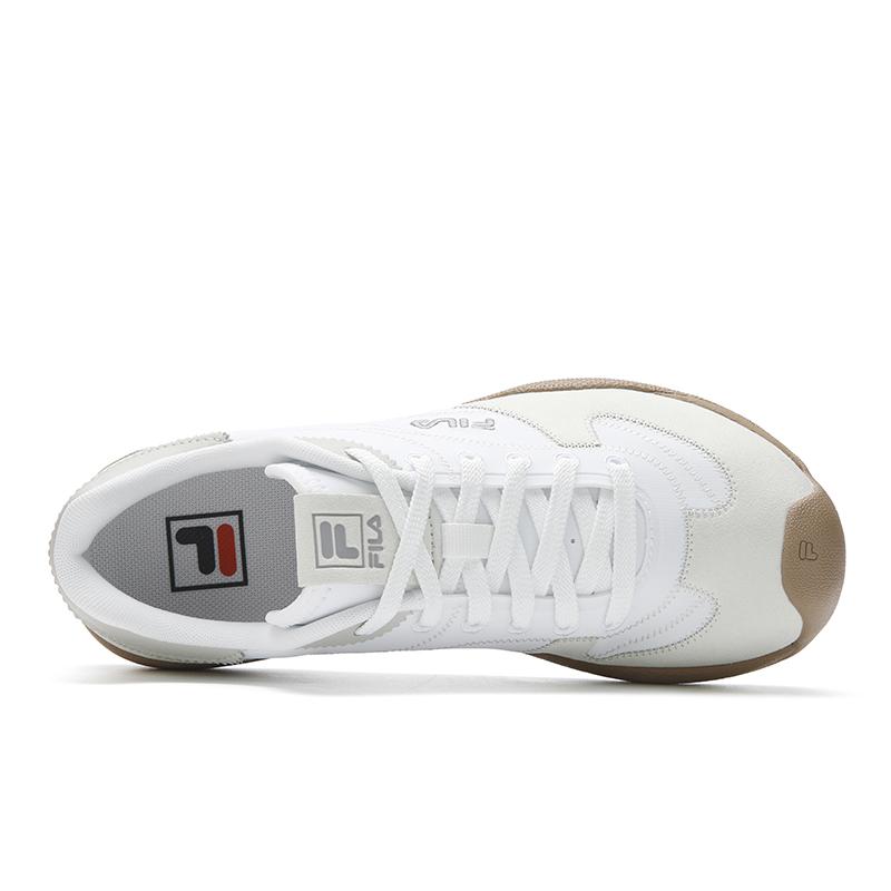 FILA AVO Low top Casual Shoes Women's Bright White/White Agate Gray F12W622106FBW