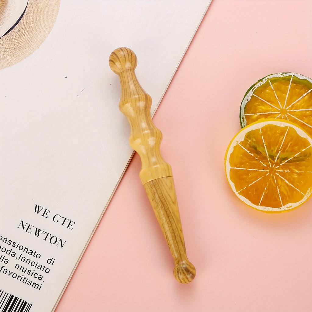 Back To School Season 5pcs Plastic Massage Rod Shaped Ballpoint Pen Sole Foot Massage Rod Shaped Ballpoint Pen Reinforce Rod Shaped Ballpoint Pen