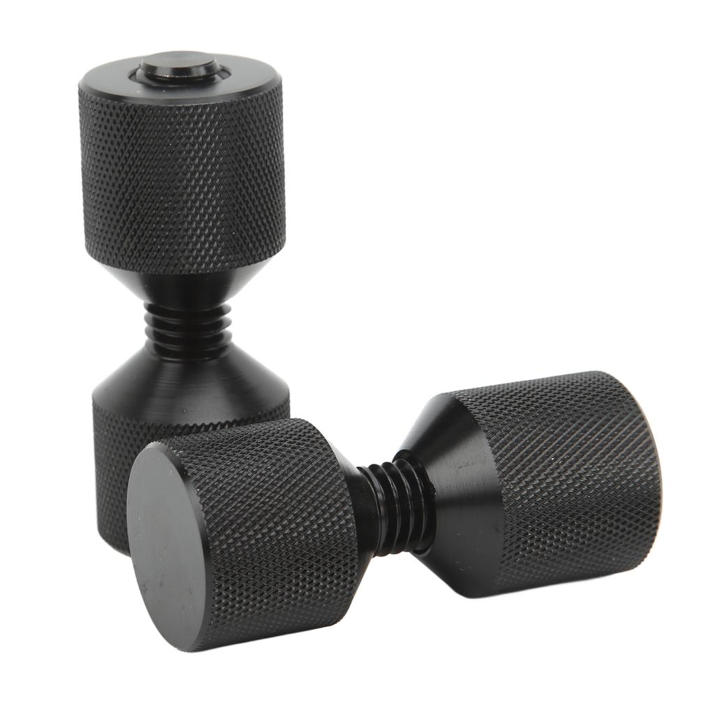 2 Pcs Two Hole Pins Set Aluminium 2 Hole Pipe Flange Aligners Connection Alignment Pin for Car Ship Large Machinery