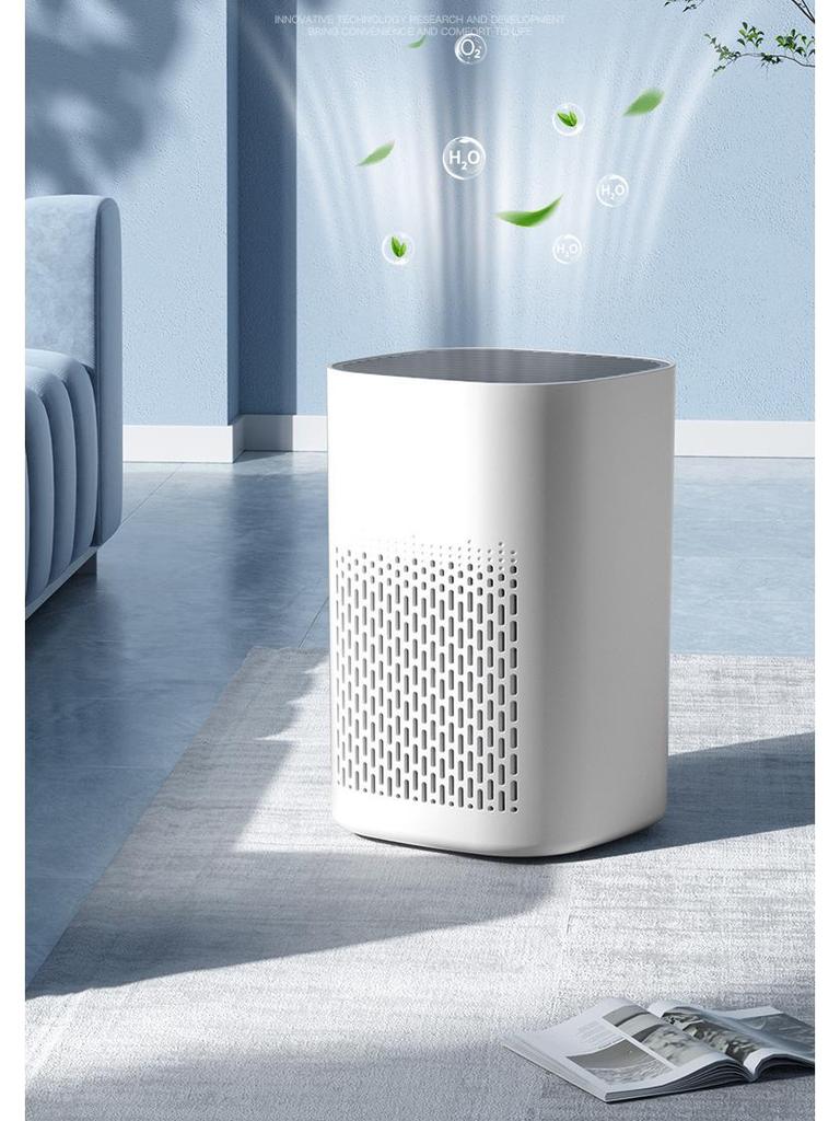 Household Air Purifier: Small, Effective Odor, Smoke & Formaldehyde Removal for Bedroom & Office Desktops