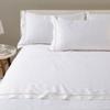 Braided Cotton Satin Double Bed Sheet Set 250X280