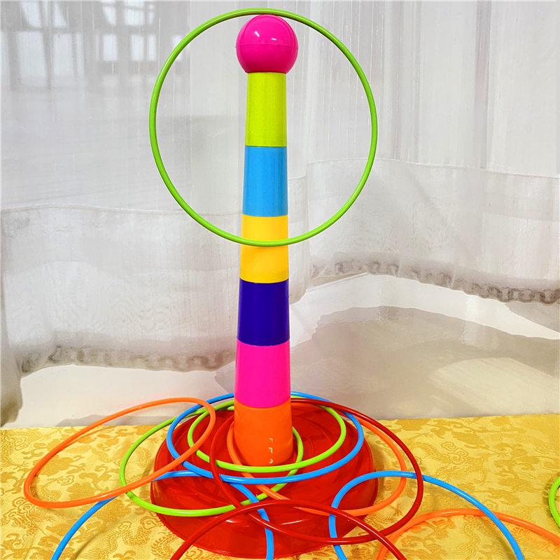 Children's Interactive Educational Ring Toss Game for Indoor & Outdoor Play