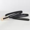 Korean Women's Slim Leather Belt for Dresses & Skirts - Retro Style, Versatile & Stylish