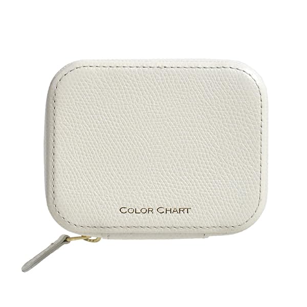 Color Chart Jewelry Case Shell White