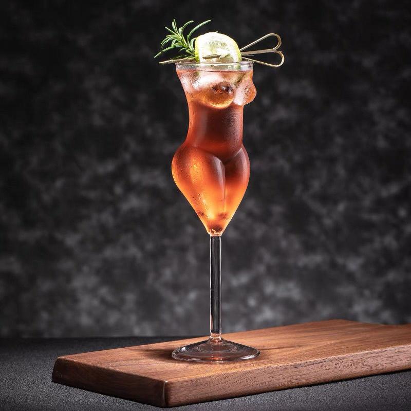 Creative Stemmed Glass for Wine, Champagne, and Cocktails – Elegant Goblet for Parties and Home Use