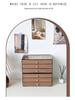 Walnut Three-Layer Jewelry Box: Dustproof & Moisture-Proof Storage for Earrings, Rings, Bracelets