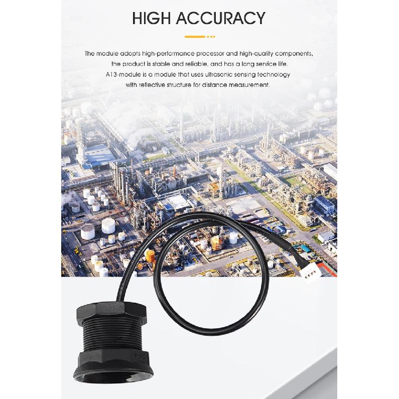 A13 Bin Fill Level Low Consumption Waste Level Sensor Small Beam Angle Support NB-IoT Ultrasonic Sensor