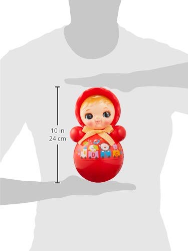 Toy Royal Roly-Poron-chan (25cm / Made in Japan) Baby Toy Doll, Baby Roly-Poly (with Chime/Sound) Retro Toy
