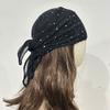 60cm*60cm Hairband Wrinkle Bandana Turban Comfortable Head Wraps  All Season