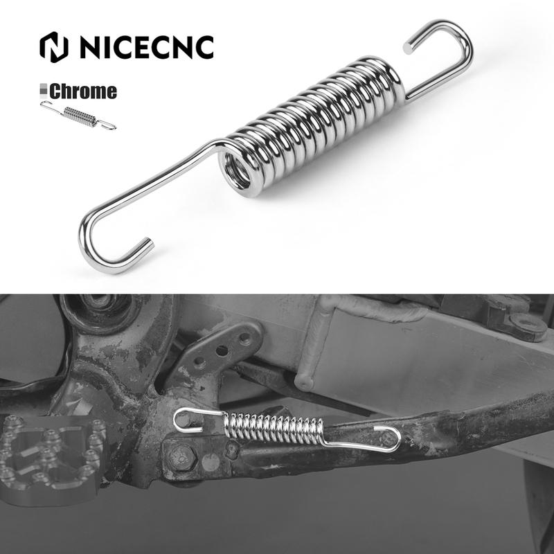 NICECNC For Suzuki DRZ400 DRZ400E DRZ400S DRZ400SM DR-Z 400 E S SM 2000-2024 2023 2022 Reinforcement Side Stand Kickstand Spring