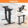 Desk Stand Lifting Legs Multi-Purpose Portable Dinette Table Base Legs Easy Install for RV Camper Dining Desks Base