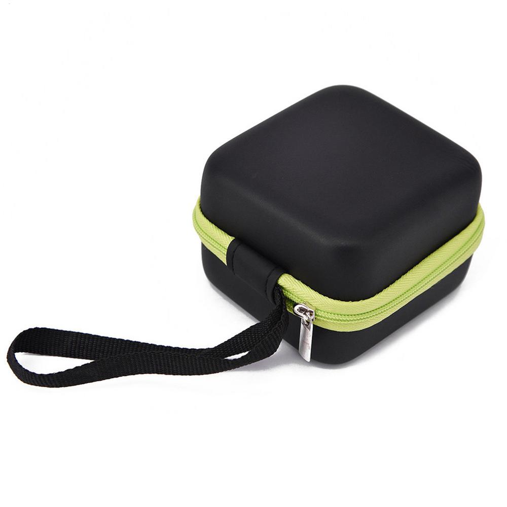 

7Slots Essential Oil Case for 5ML Essential Oil Roller Bottles Organizer Holder Perfume Hanging Storage Bag зелёный