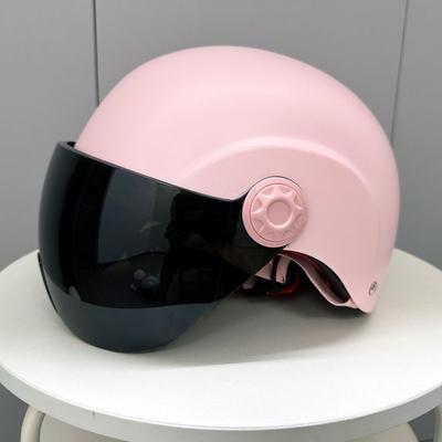 Electric Car Helmet New National Standard Men and Women's Helmet Electric Car Summer Sun Protection Four Seasons Half Helmet