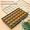 28 Hole Food Grade Non Stick Octopus Meatball Baking Tray, Quail Eggs, Fish Balls, Cakes, Essential For Outdoor Family Picnics