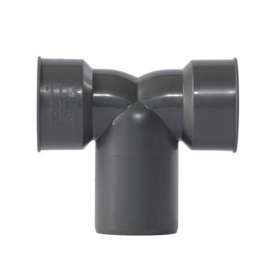 Dvojité koleno DN/OD 50/40, Odpadní tvarovka, PVC koleno pro kanalizaci