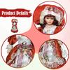 16.14 Inch Tall Porcelain Doll Collector's Figurine – Charming, Old-fashioned Ceramic