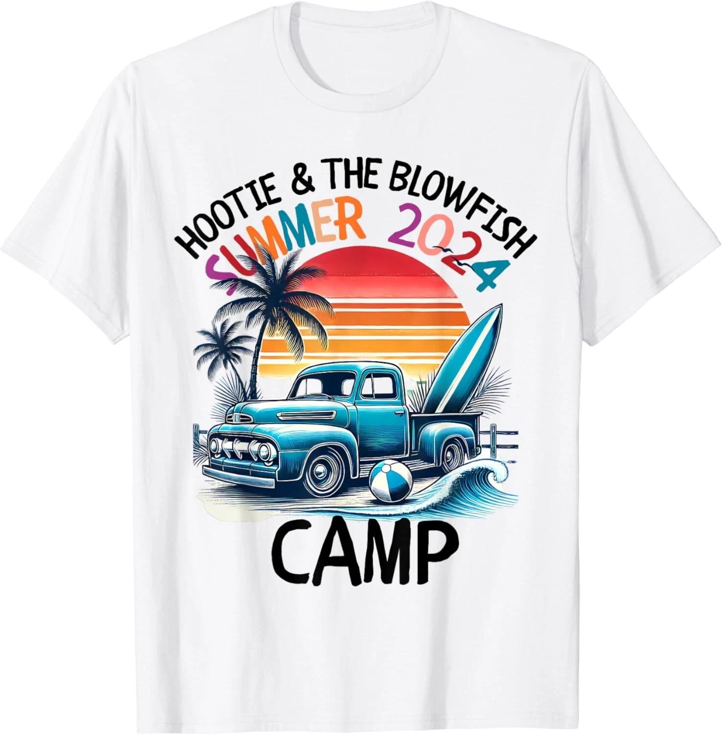 

Hootie _ The Blowfish Summer 2024 Camping With Trucks Gifts Unisex T-Shirt 3XL